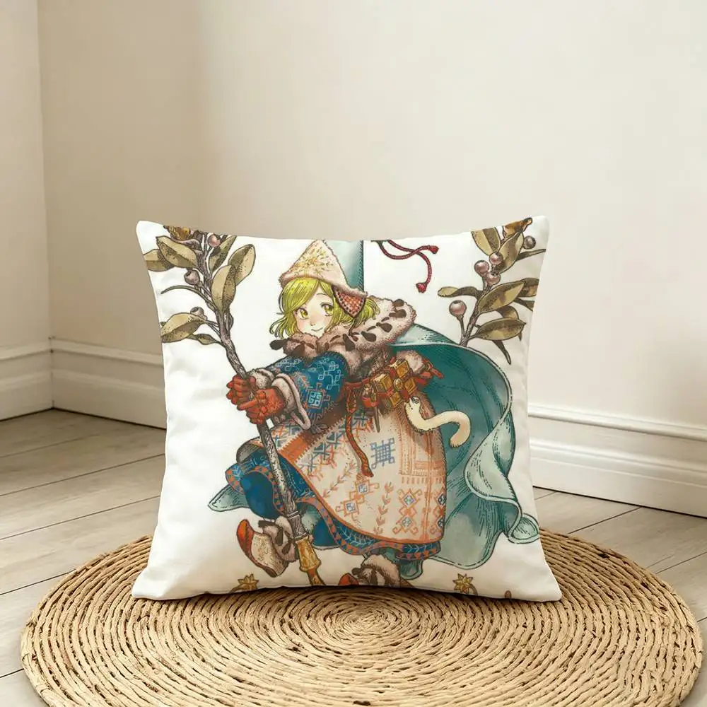 Coco Cute Witch Hat Atelier Pillow Case