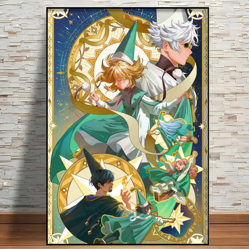 Anime W-Witch Hat Atelier Graffiti Wall Art