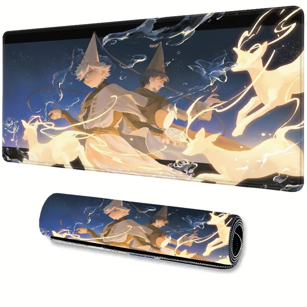Anime Witch Hat A-Atelier Qifrey And Dagda Mousepad