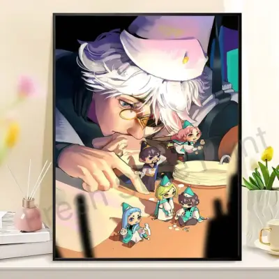 Witch Hat A-Atelier Qifrey Anime Wall Art Decoration