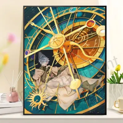 Witch Hat A-Atelier Anime Qifrey Magic Wall Art Decoration