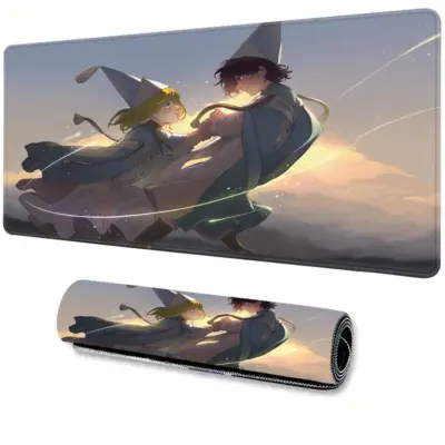 Anime Witch Hat A-Atelier Coco And Agott Mousepad