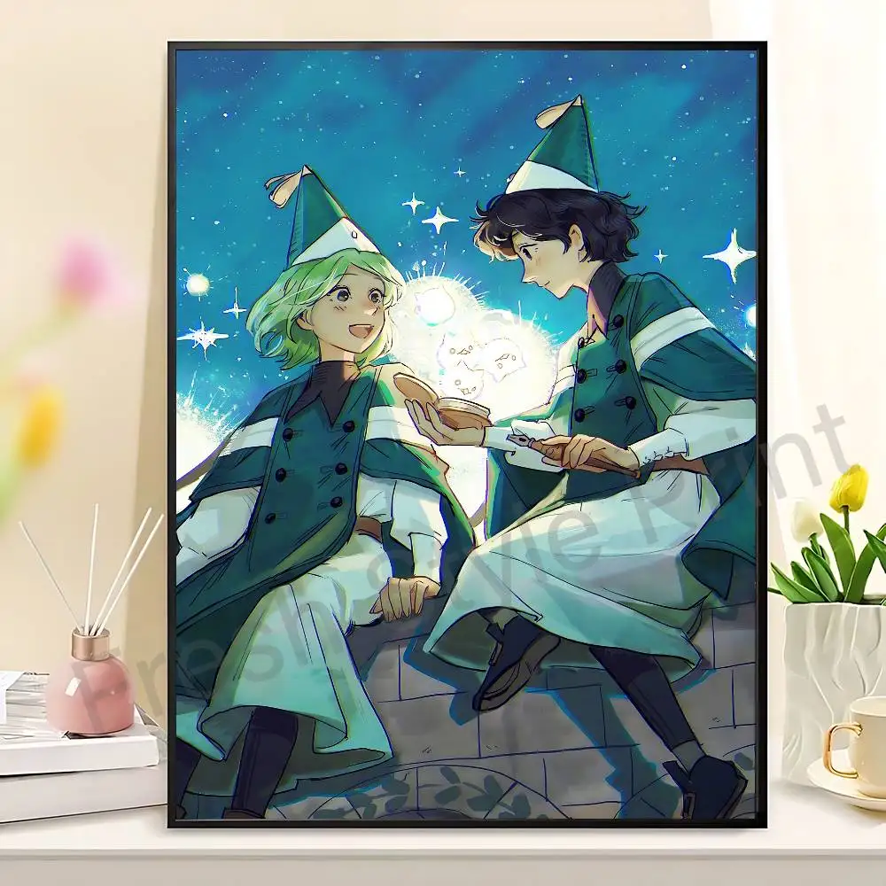 Witch Hat A-Atelier Coco And Agott Anime Wall Art Decoration