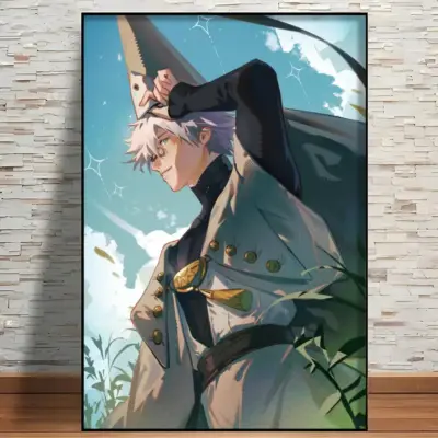 Anime W-Witch Hat Atelier Qifrey Manga Wall Art