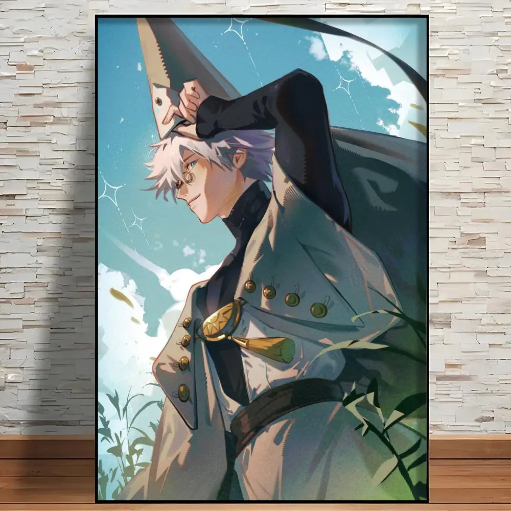Anime W-Witch Hat Atelier Qifrey Manga Wall Art