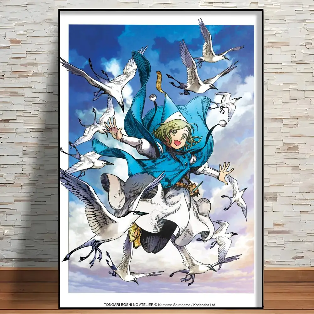 Anime W-Witch Hat Atelier Lovely Coco Wall Art