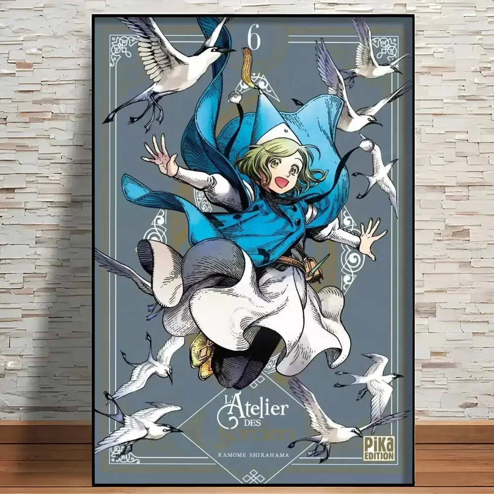 Anime W-Witch Hat Atelier Coco Dream Wall Art