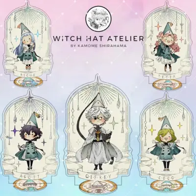 Witch Hat Atelier Qifrey Olruggio Coco Acrylic Stand Anime Figure