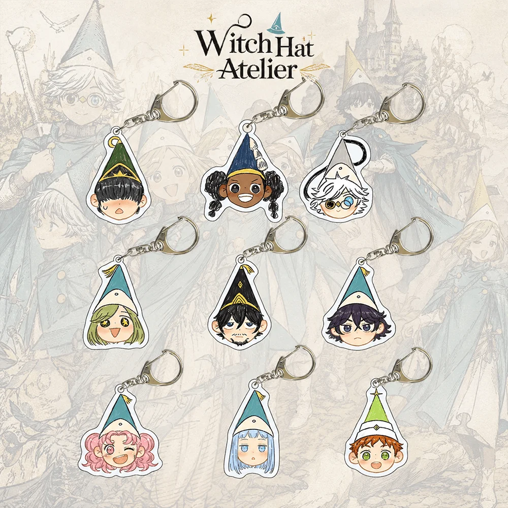 Witch Hat Atelier Qifrey Acrylic Stand Keychain Chibi