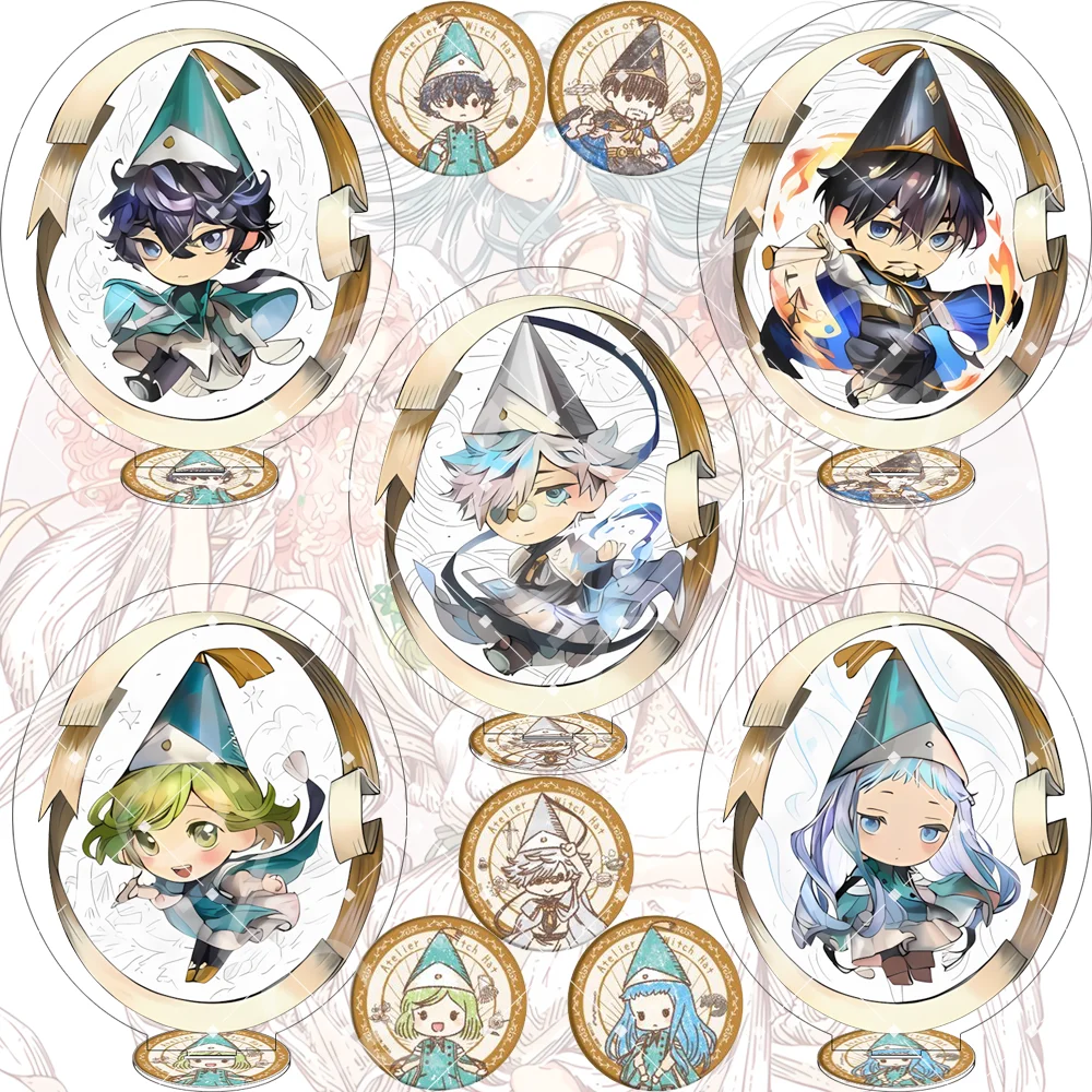 Witch Hat Atelier Acrylic Stand Coco Qifrey Olruggio Kawaii Figure Decor