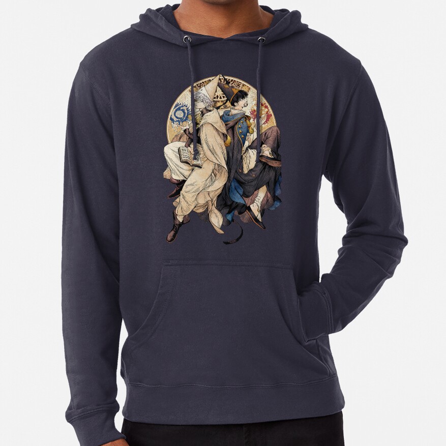 Witch Hat Atelier Qifrey and Dagda Hoodie - Image 5