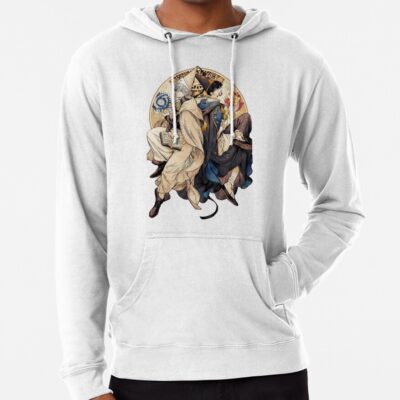 Alternative view of Witch Hat Atelier Qifrey and Dagda Hoodie