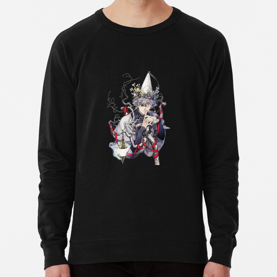 Witch Hat Atelier Qifrey Character Sweatshirt - Image 3
