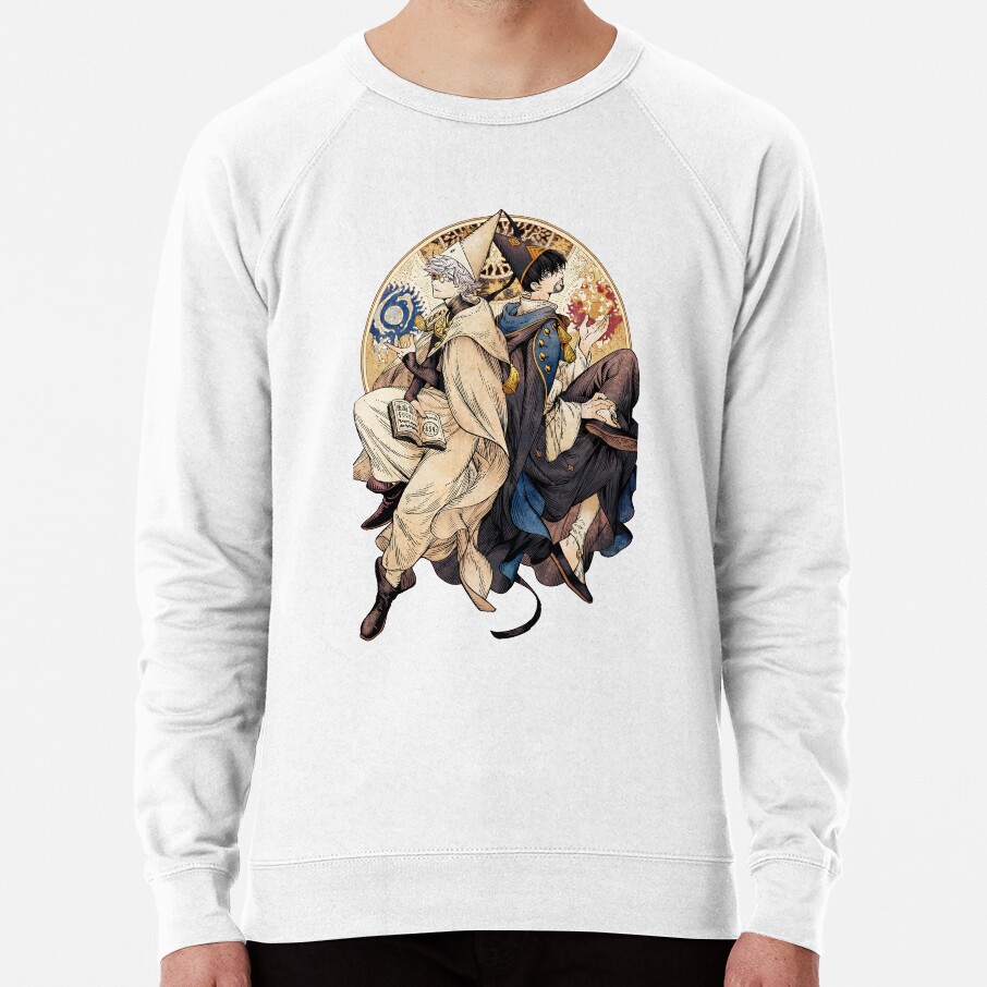 Witch Hat Atelier Qifrey and Dagda Sweatshirt - Image 2