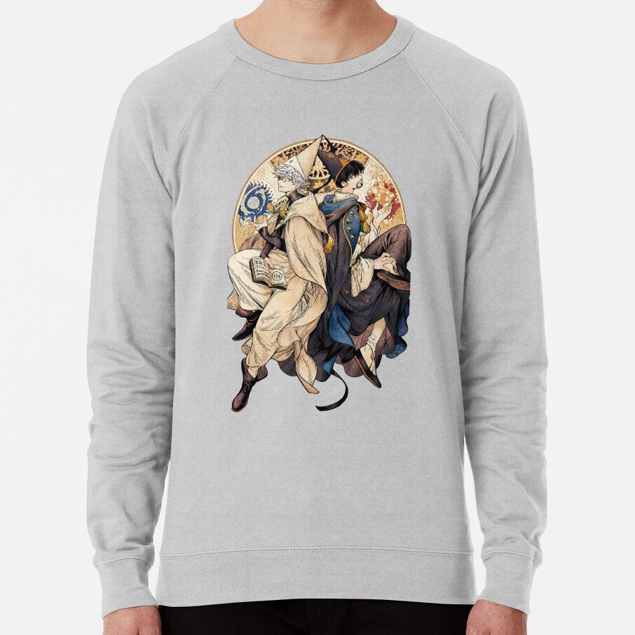 Witch Hat Atelier Qifrey and Dagda Sweatshirt - Image 4