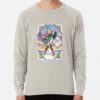 ssrcolightweight sweatshirtmensoatmeal heatherfrontsquare productx1000 bgf8f8f8 14 - Witch Hat Atelier Shop