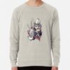 ssrcolightweight sweatshirtmensoatmeal heatherfrontsquare productx1000 bgf8f8f8 21 - Witch Hat Atelier Shop
