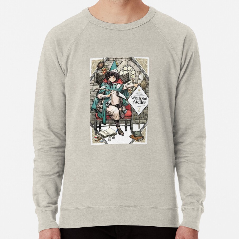 Witch Hat Atelier Agott Anime Sweatshirt - Image 4