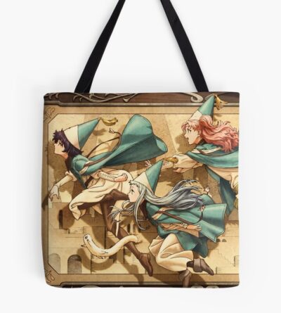Vintage Witch Hat Tote Bag