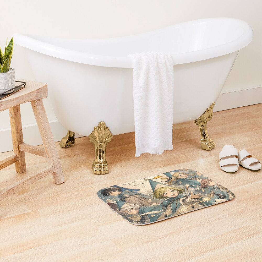 Wht Bath Mat - Image 2