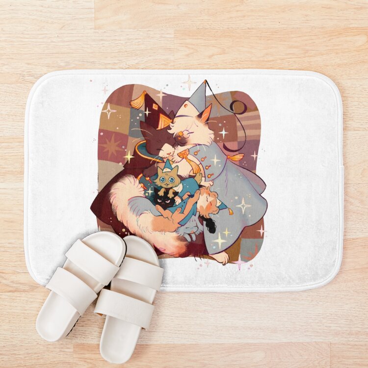 Coco Witch Hat Atelier Bath Mat - Image 3