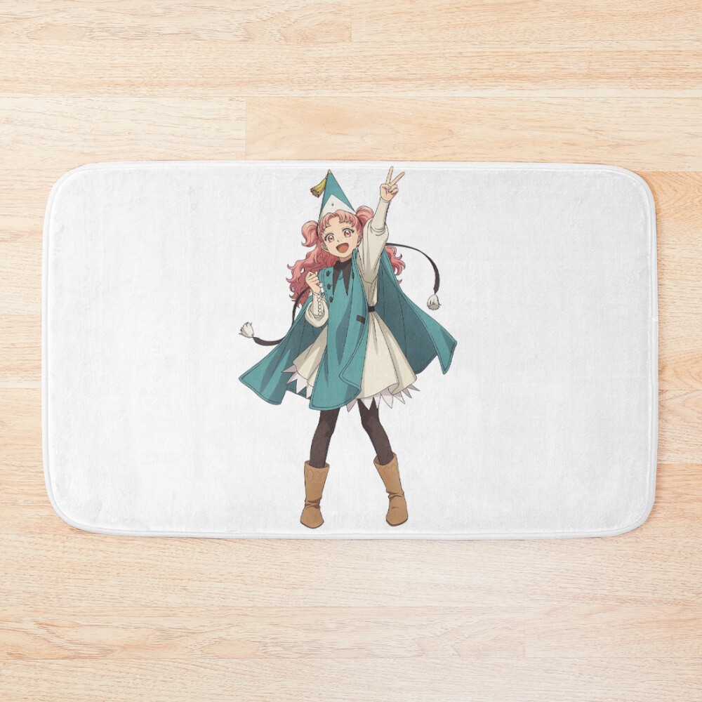 Witch Hat Atelier Tatier Cute Anime Bath Mat