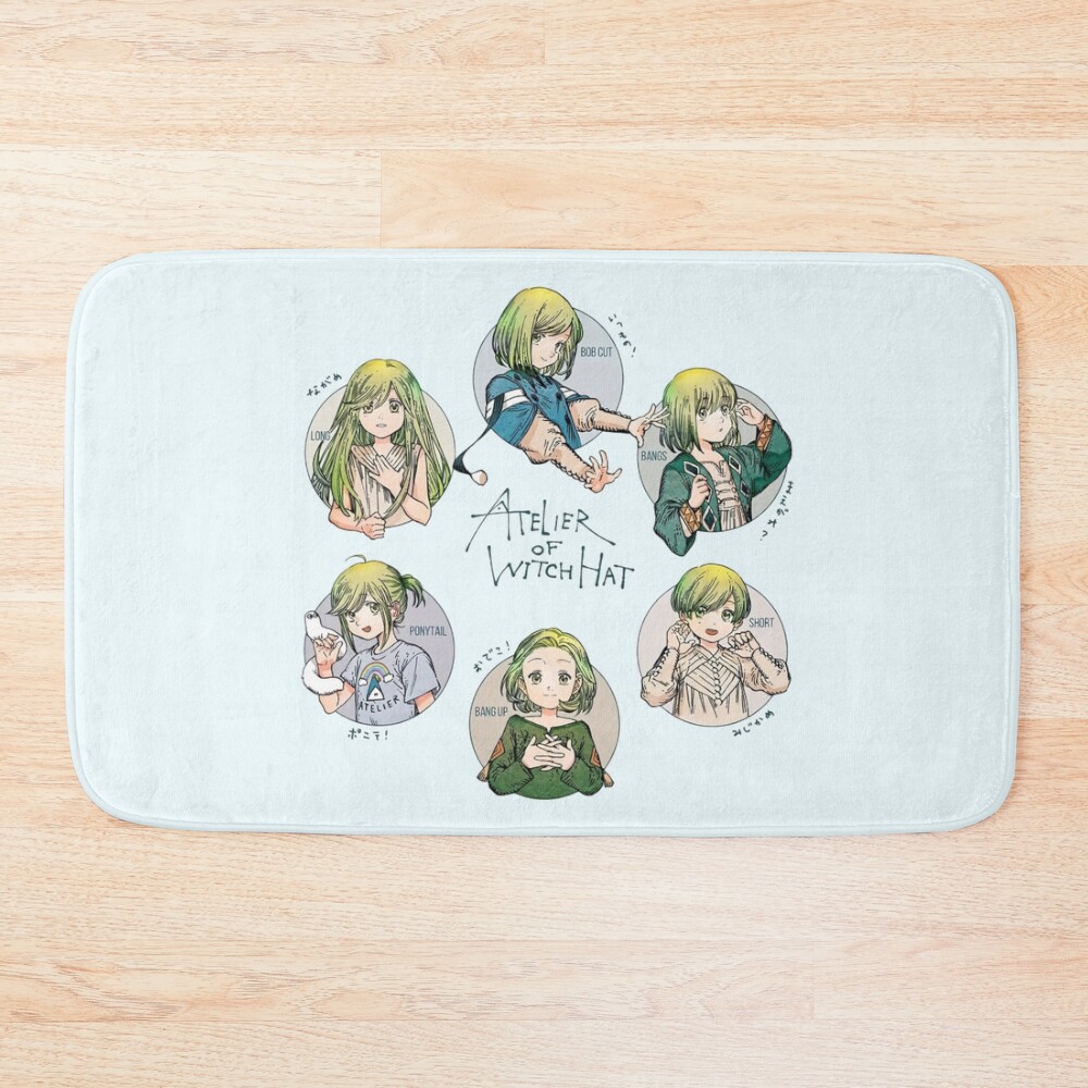 Witch Hat Styles Bath Mat