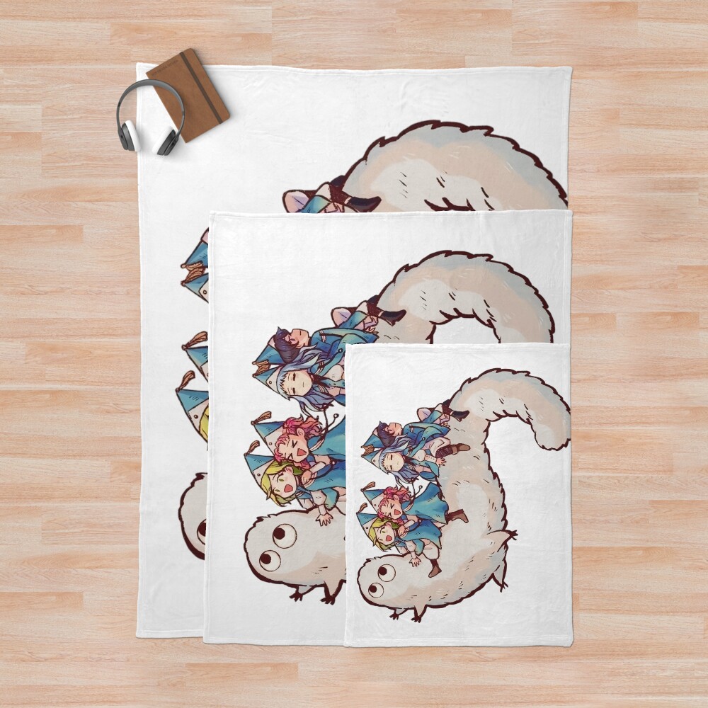 Witch Hat Fly Throw Blanket - Image 3