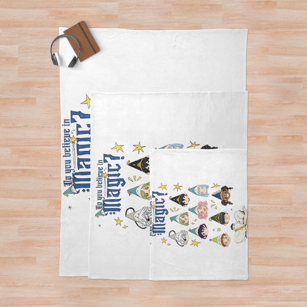 Do You Believe In Magic Throw Blanket - Image 3