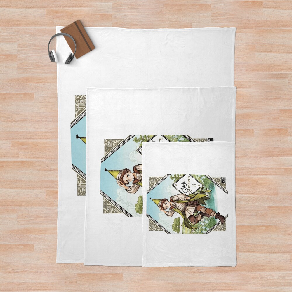 Witch Hat Atelier Tartah Throw Blanket - Image 3