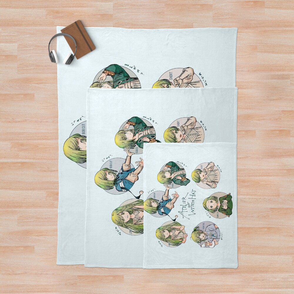 Witch Hat Styles Throw Blanket - Image 3