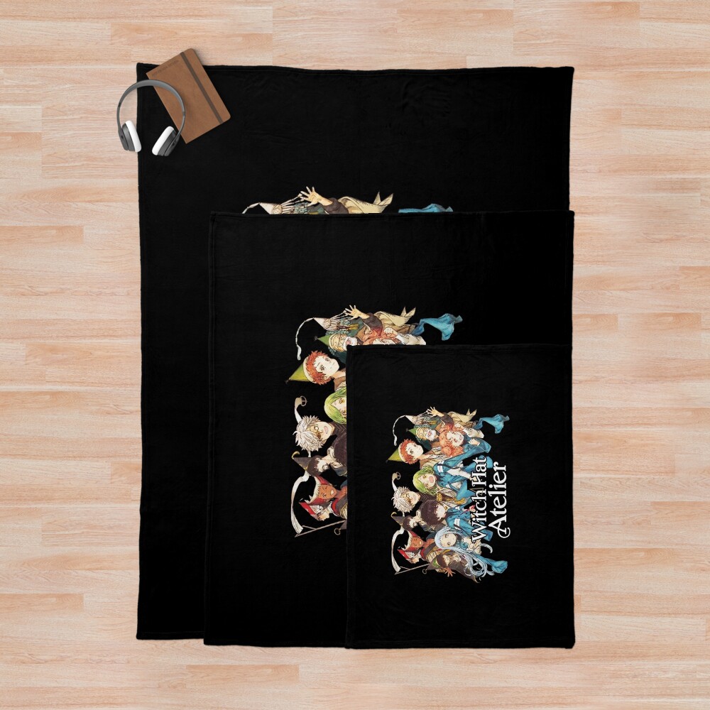 Witch Hat Atelier Hat Team Throw Blanket - Image 3