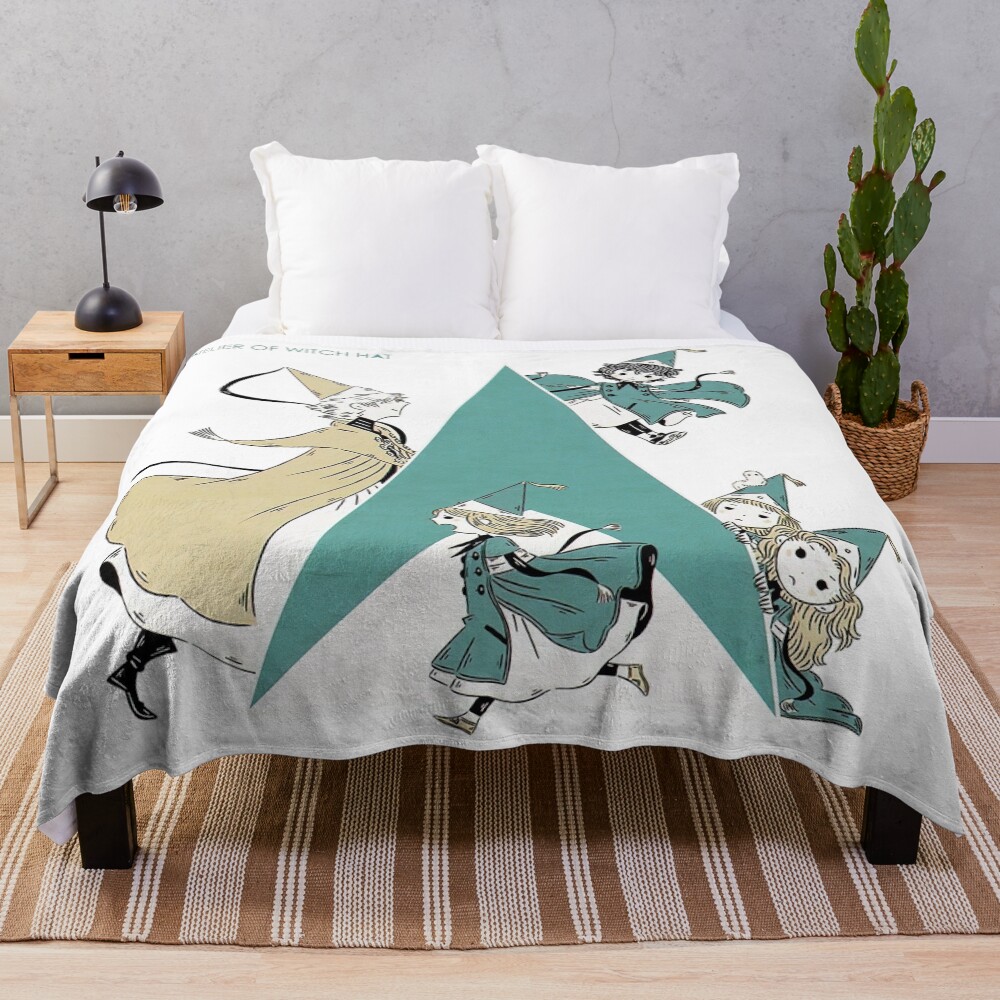 Retro Wha Throw Blanket