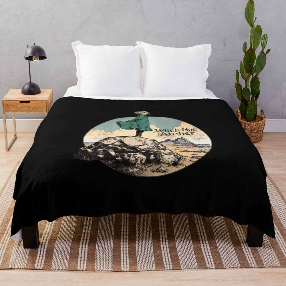 Witch Hat Atelier Coco Anime Throw Blanket