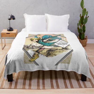 Witch Hat Atelier Brimhat Coco Throw Blanket
