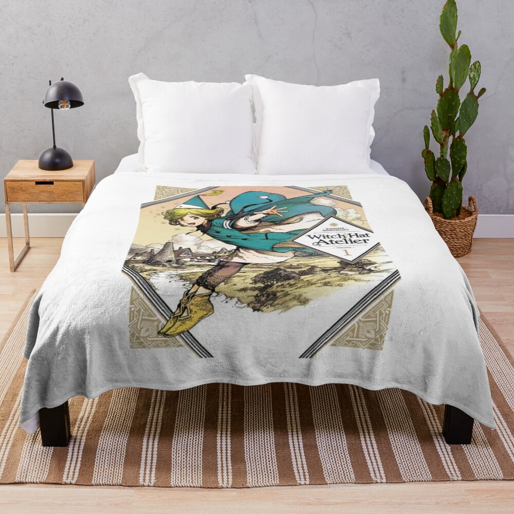 Witch Hat Atelier Brimhat Coco Throw Blanket