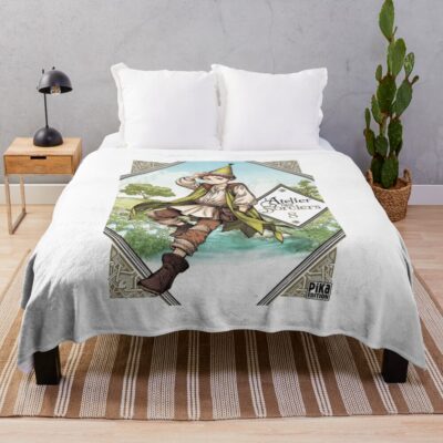 Witch Hat Atelier Tartah Throw Blanket
