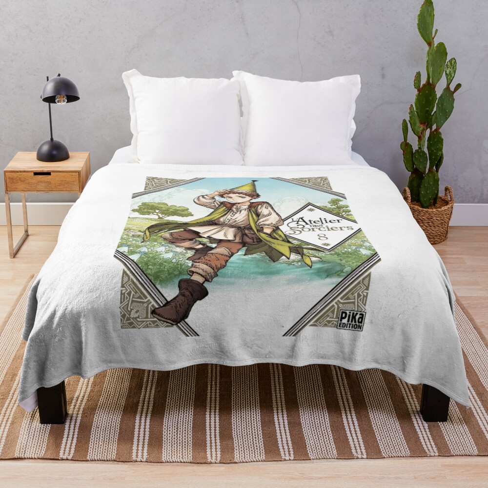 Witch Hat Atelier Tartah Throw Blanket
