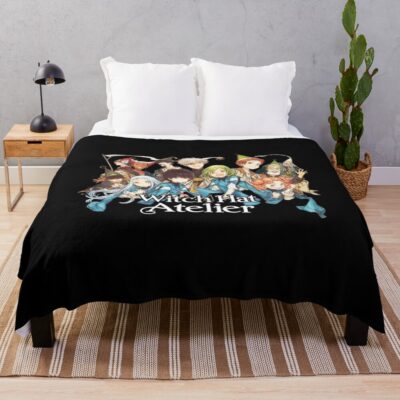 Witch Hat Atelier Hat Team Throw Blanket