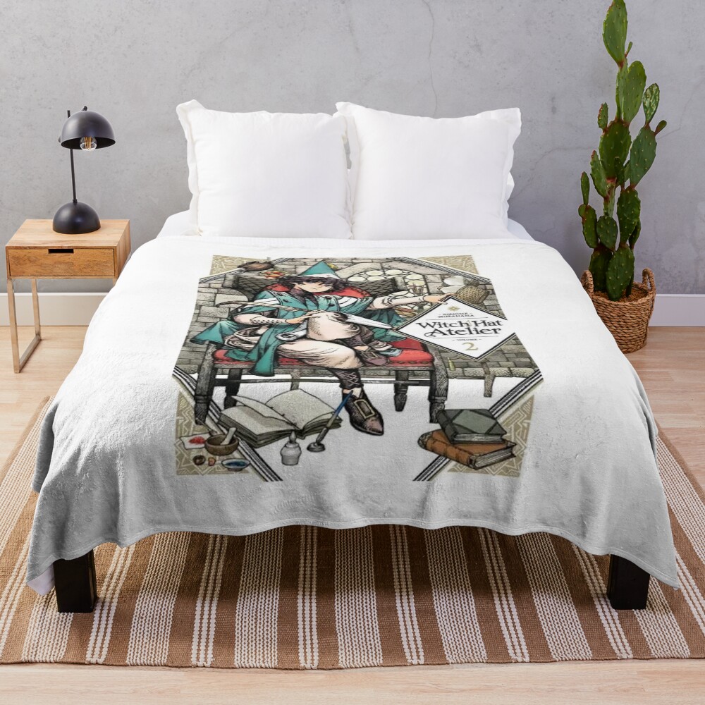 Witch Hat Atelier Agott Throw Blanket