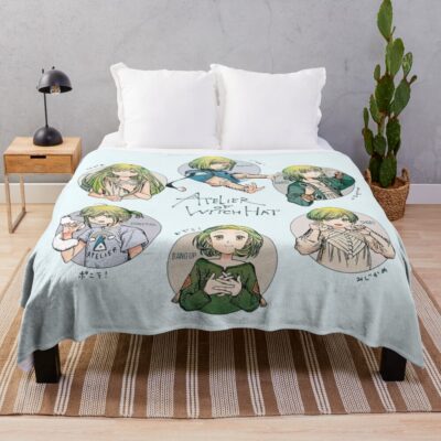 Witch Hat Styles Throw Blanket