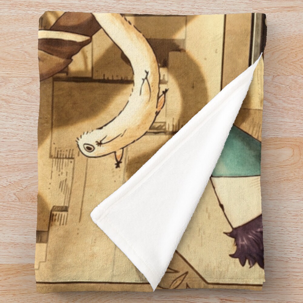 Vintage Witch Hat Throw Blanket - Image 2