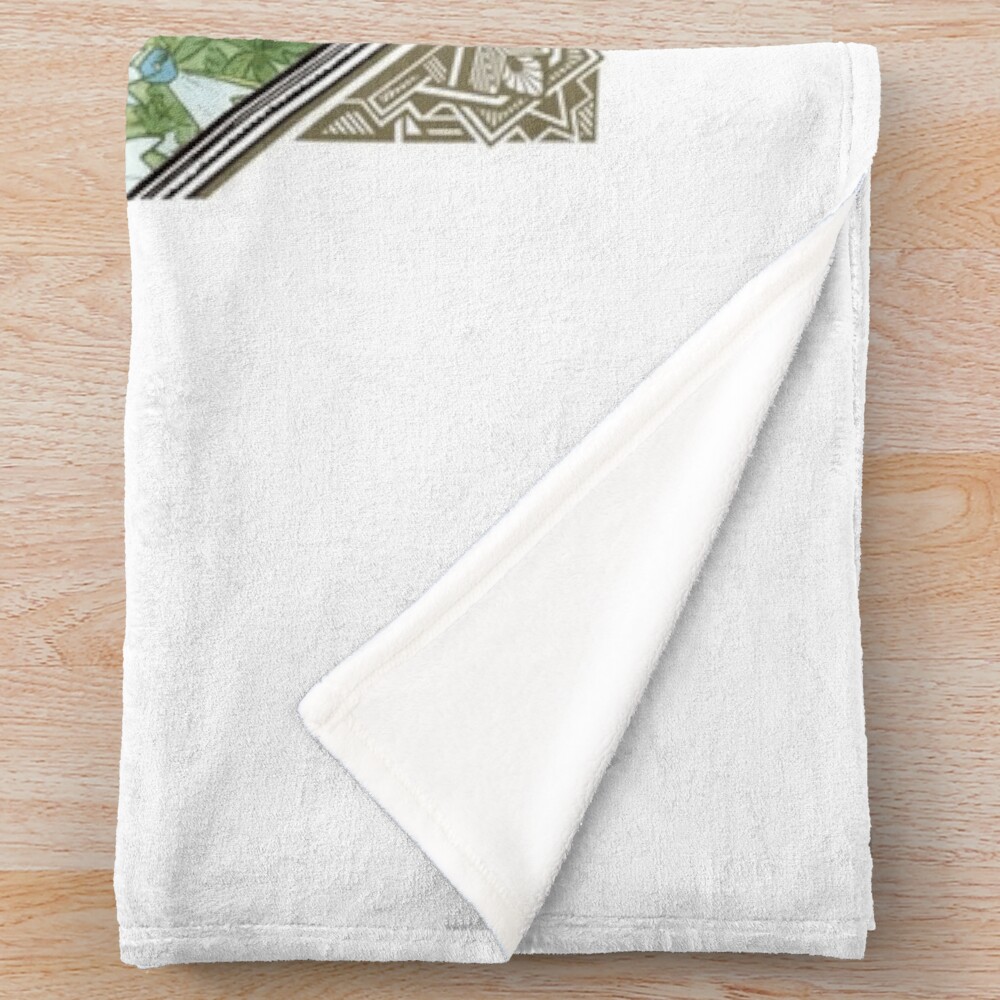 Witch Hat Atelier Tartah Throw Blanket - Image 2