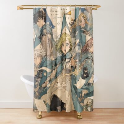 Wht Shower Curtain