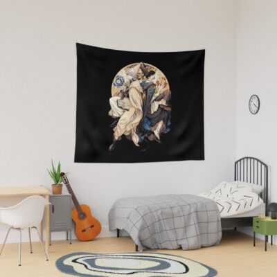 Witch Hat Atelier Qifrey And Dagda Tapestry
