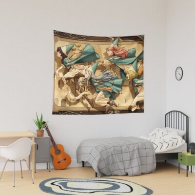 Vintage Witch Hat Tapestry